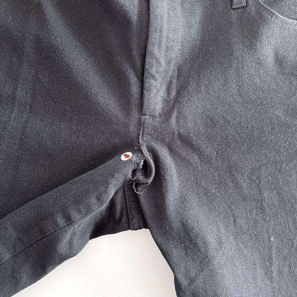 Banana Republic Women's Mid Rise Sloan Fit Stretch Skinny Jeans Black Size 10 - Picture 10 of 10